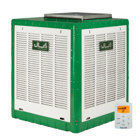 کولر آبی خروجی از بالا آبسال با موتور BLDC مدل AC/DC68